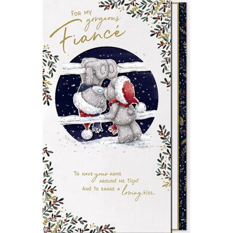 Fiancé Handmade Me to You Bear Christmas Card £4.99
